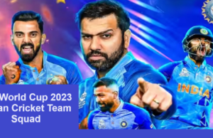 ICC World Cup 2023: Indian Cricket Team Squad ICC World Cup 2023 Indian Cricket Team Squad