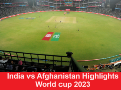 India vs Afghanistan Highlights World cup 2023 India vs Afghanistan Highlights World cup 2023