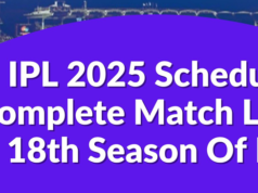 IPL 2025 Schedule: Which match will be played when and where, Time Table IPL 2025 Schedule