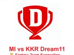 MI vs KKR Dream 11 Prediction, 12th Match – क्या मुंबई इंडियन आज अपनी जीत का खाता खोल पायेगी?