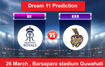 RR vs KKR Dream11 prediction, IPL 2025: बारसापारा स्टेडियम की पिच रिपोर्ट RR vs KKR Dream11 prediction, IPL 2025